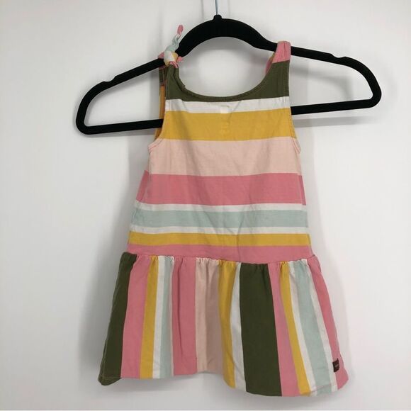 TEA Collection Printed Tie Shoulder Dress Size 3 - Picture 5 of 8